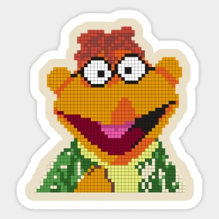 POXELART - Scooter the Muppets Sticker